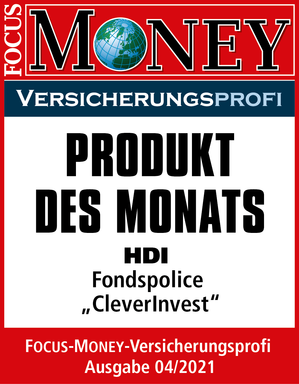 Focus Money - Produkt des Monats